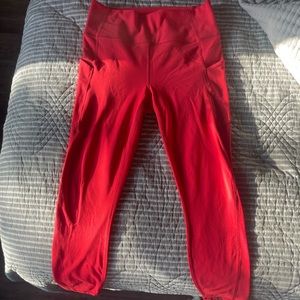 Fabletics leggings, Size lg , pockets on each side.